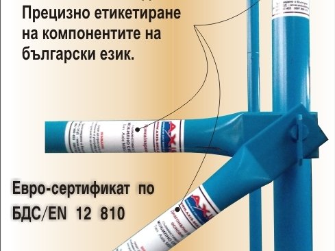 Оборудване към скеле AXIS MBS-12