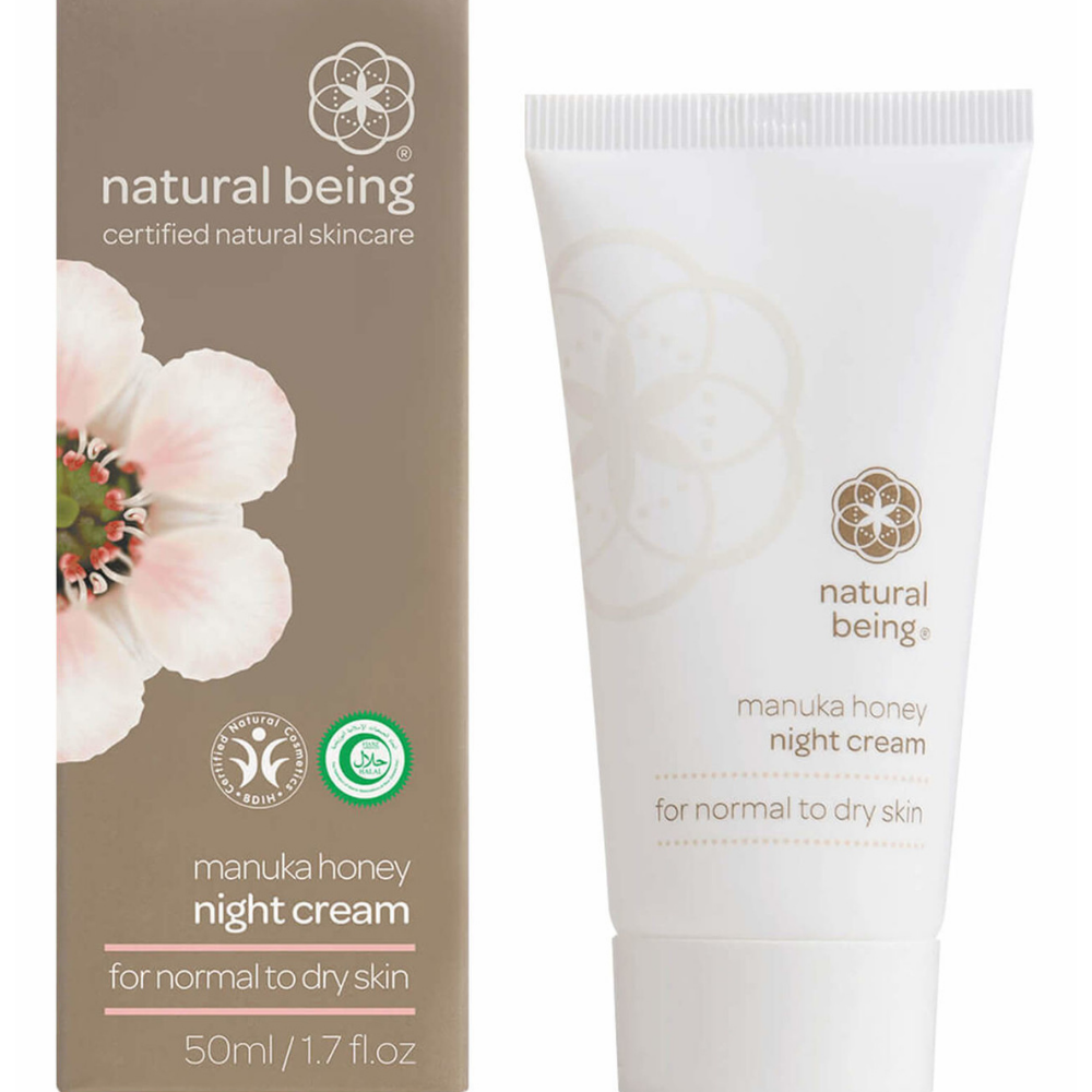 Manuka Honey Нощен крем - за суха кожа, 50 ml