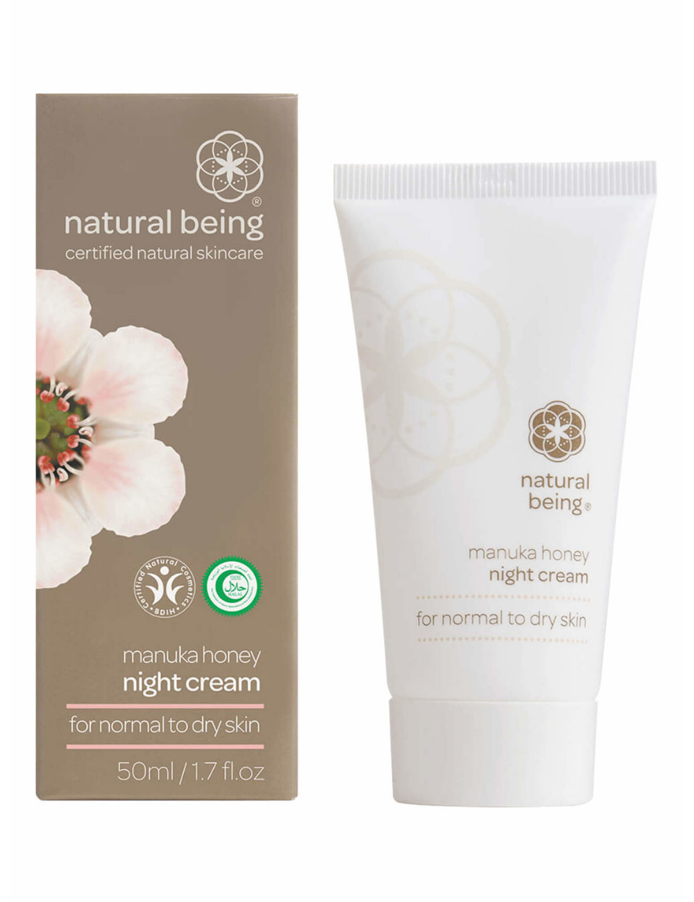 Manuka Honey Нощен крем - за суха кожа, 50 ml