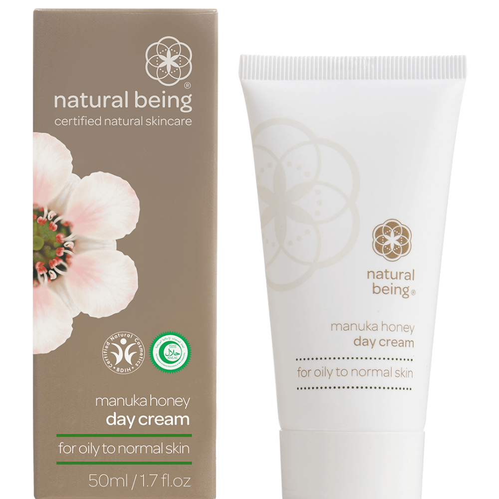 Manuka Honey Дневен крем - за мазна кожа, 50 ml
