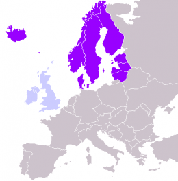 Страни в Европа.Страни в Северна Европа