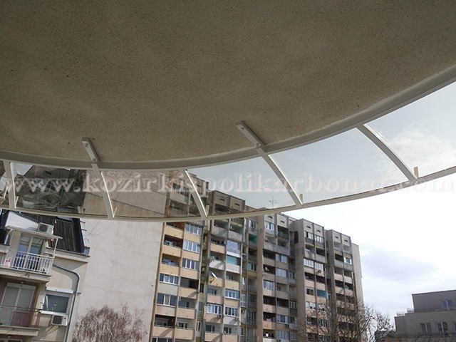 Козирки с поликарбонат