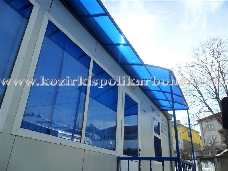 Козирки с поликарбонат