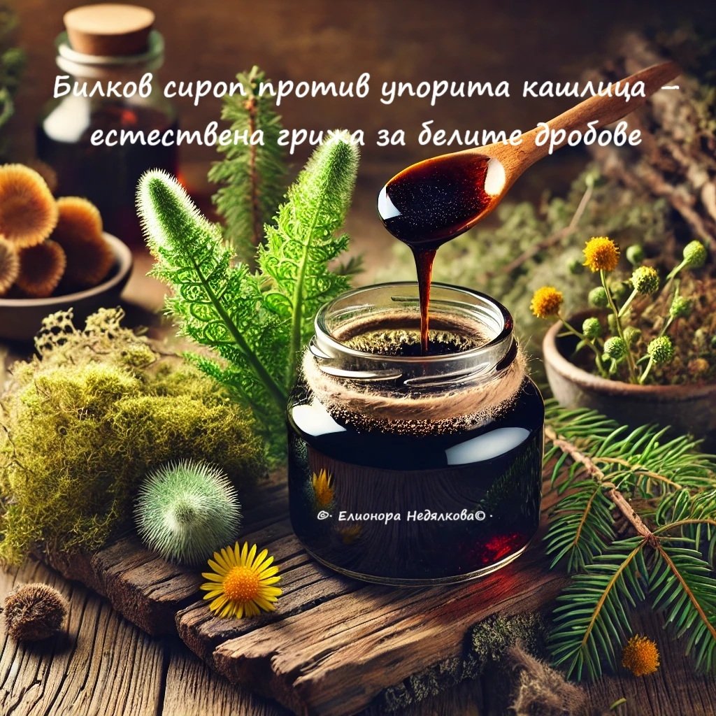Билков сироп против упорита кашлица – естествена грижа за белите дробове | Магическо биле