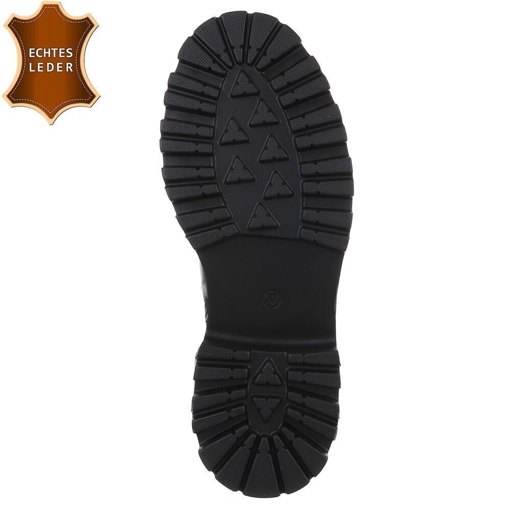 Дамски боти от естествена кожа