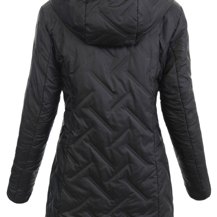 Двустранно ватирано зимно яке с качулка