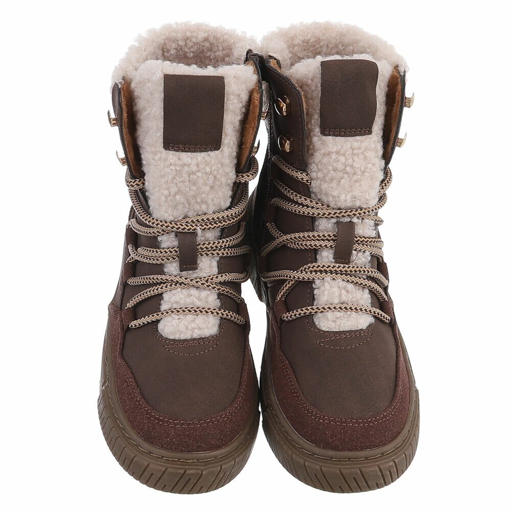 Дамски изолирани боти с връзки