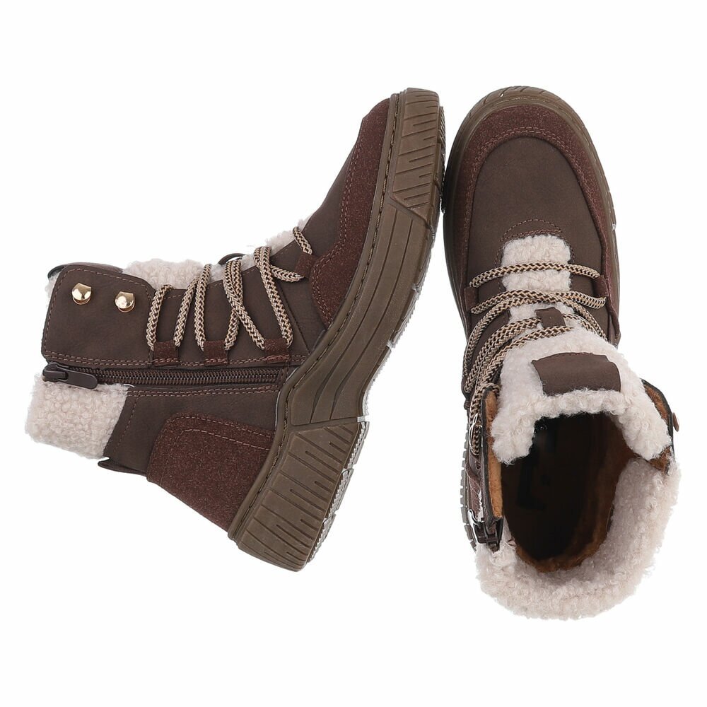 Дамски изолирани боти с връзки