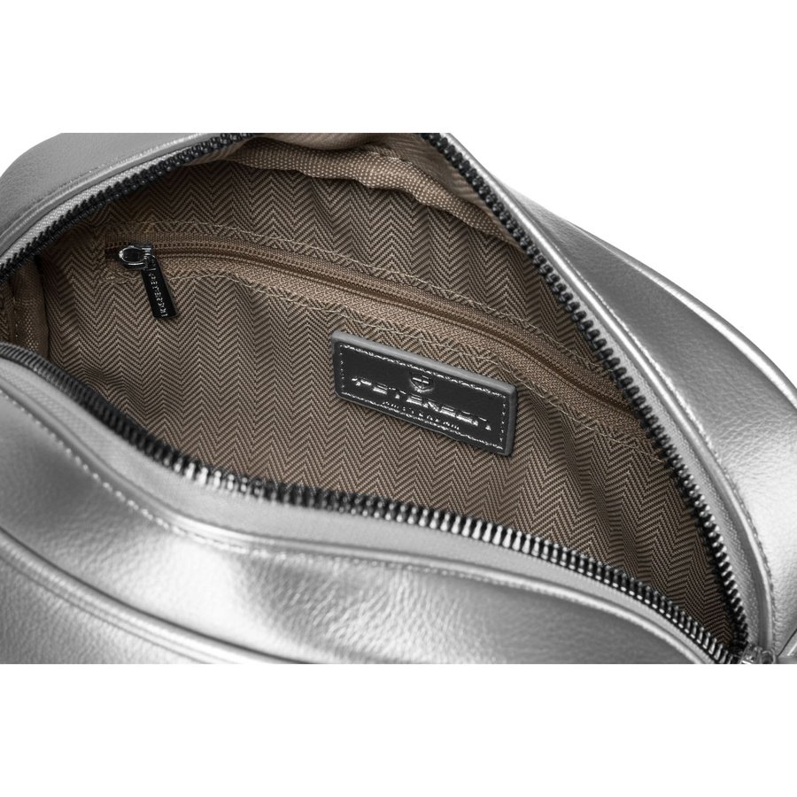 Класическа дамска чанта през рамо, изработена от еко кожа, с два вида дръжки, Peterson