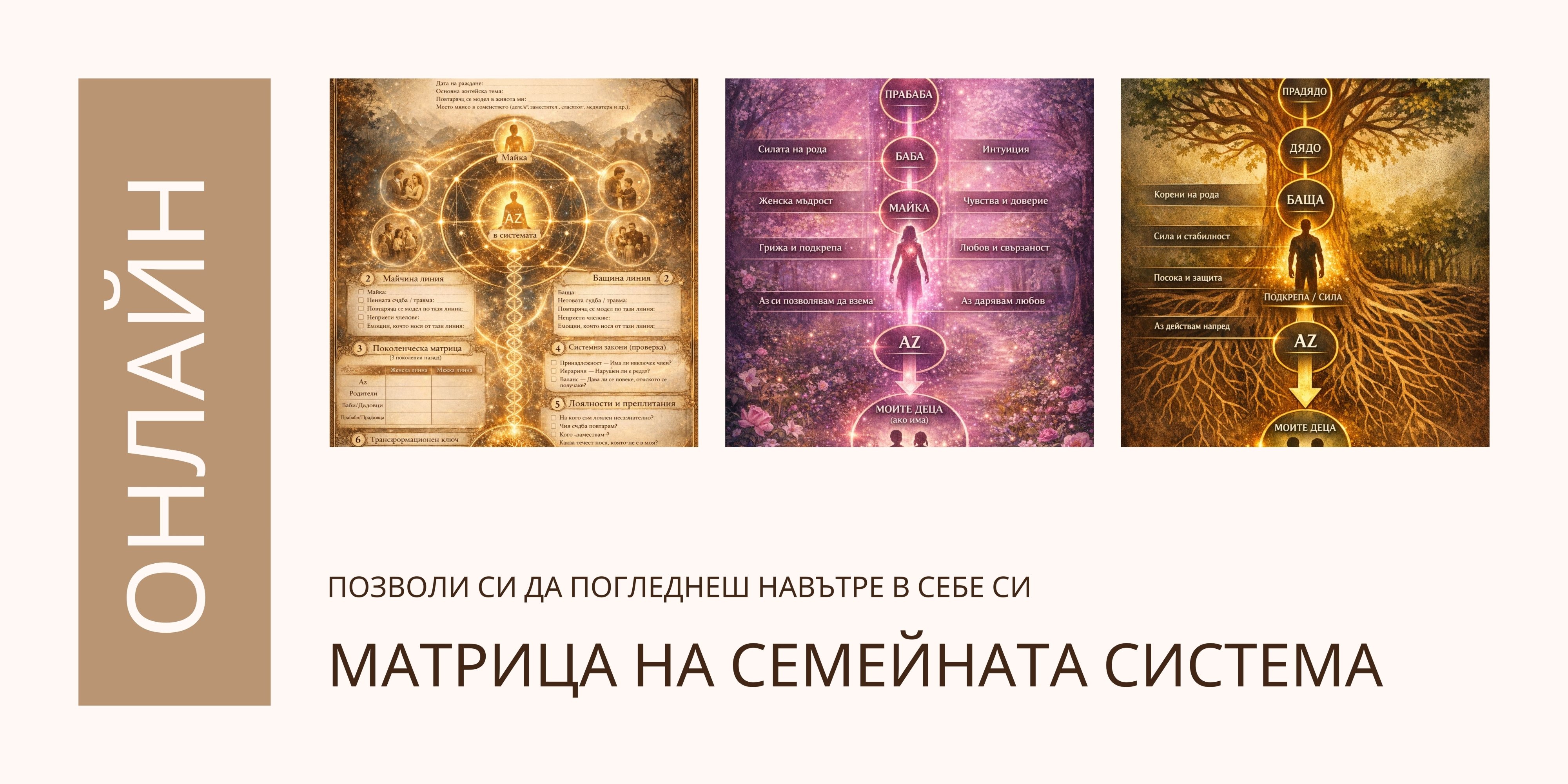 МАТРИЦА НА СЕМЕЙНАТА СИСТЕМА | Атанаска Баджева